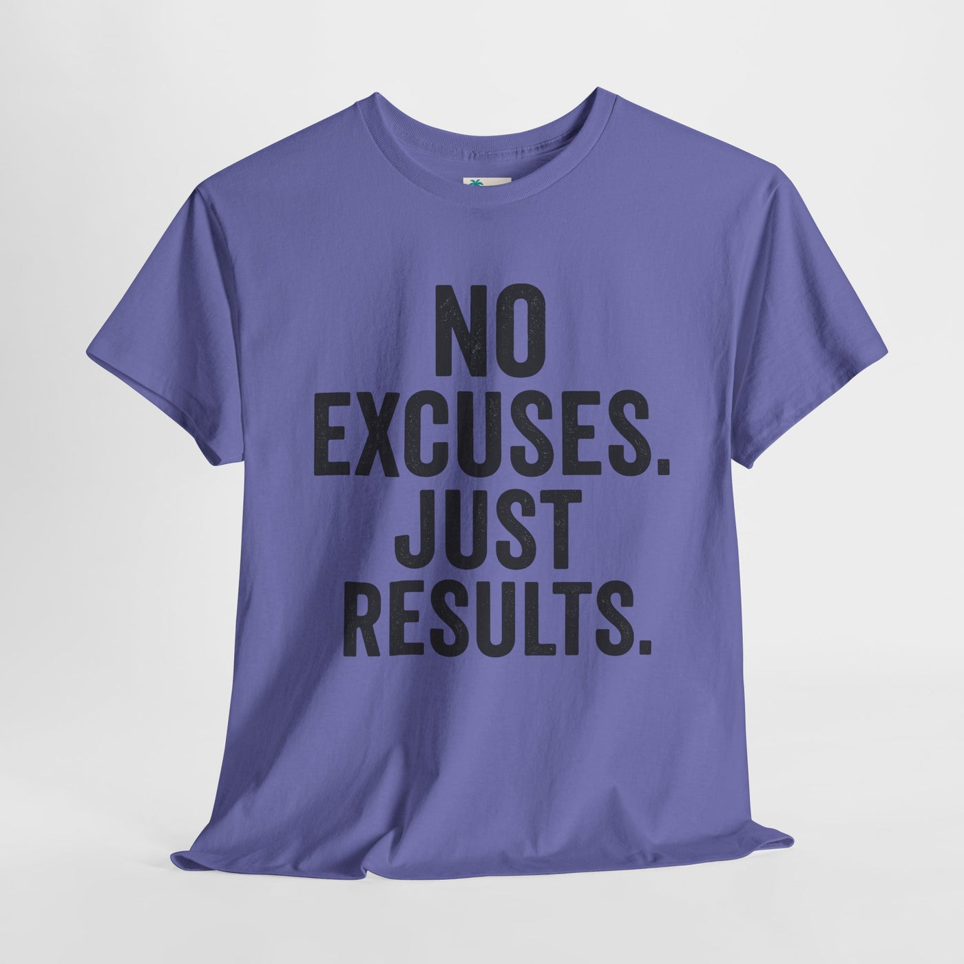 Motivational Unisex Heavy Cotton Tee - No Excuses Just Results, Fitness Shirt, Workout Apparel, Inspirational Top, Gift for Athletes, [...]