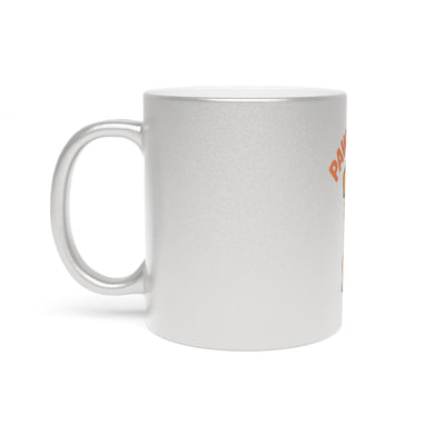 Paws & Chill Metallic Mug – Perfect Gift for Dog Lovers, Pet Owners, Coffee Enthusiasts, Birthday, Christmas, Instant Relaxation