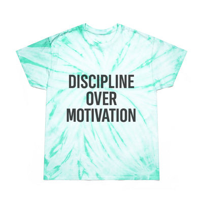 Tie-Dye Tee, Cyclone - Motivational T-Shirt, Yellow Tie-Dye Shirt, Casual Wear, Gift for Fitness Lovers, Gym Apparel, Summer Outfit