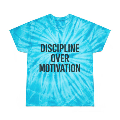 Tie-Dye Tee, Cyclone - Motivational T-Shirt, Yellow Tie-Dye Shirt, Casual Wear, Gift for Fitness Lovers, Gym Apparel, Summer Outfit