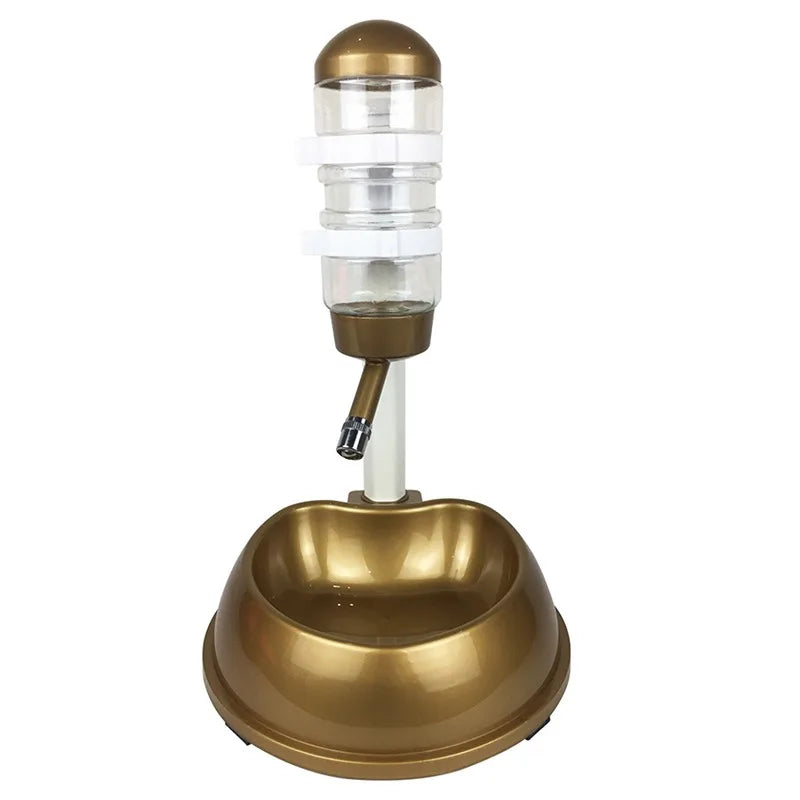 Liftable dog water bowl