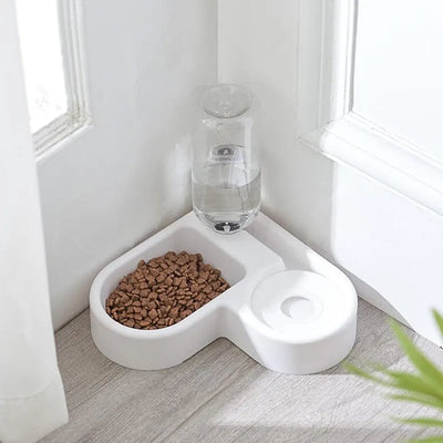 Liftable dog water bowl