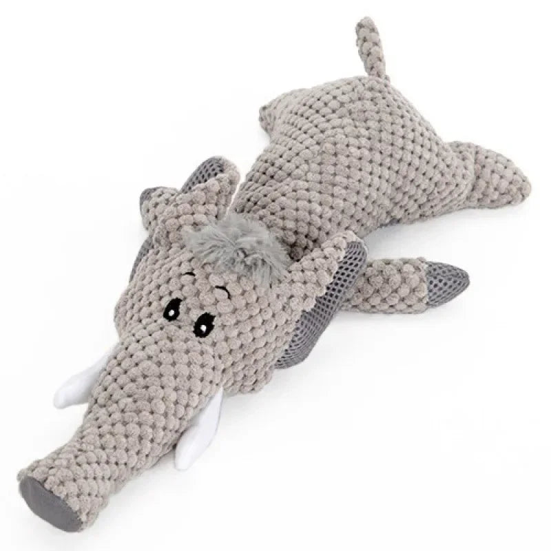 Large breed interactive squeak toys