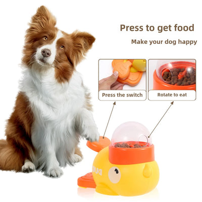 Puppy training food dispenser