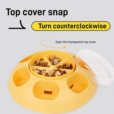 feeding puzzle feeder for healthy pets