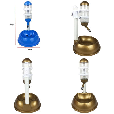 Liftable dog water bowl
