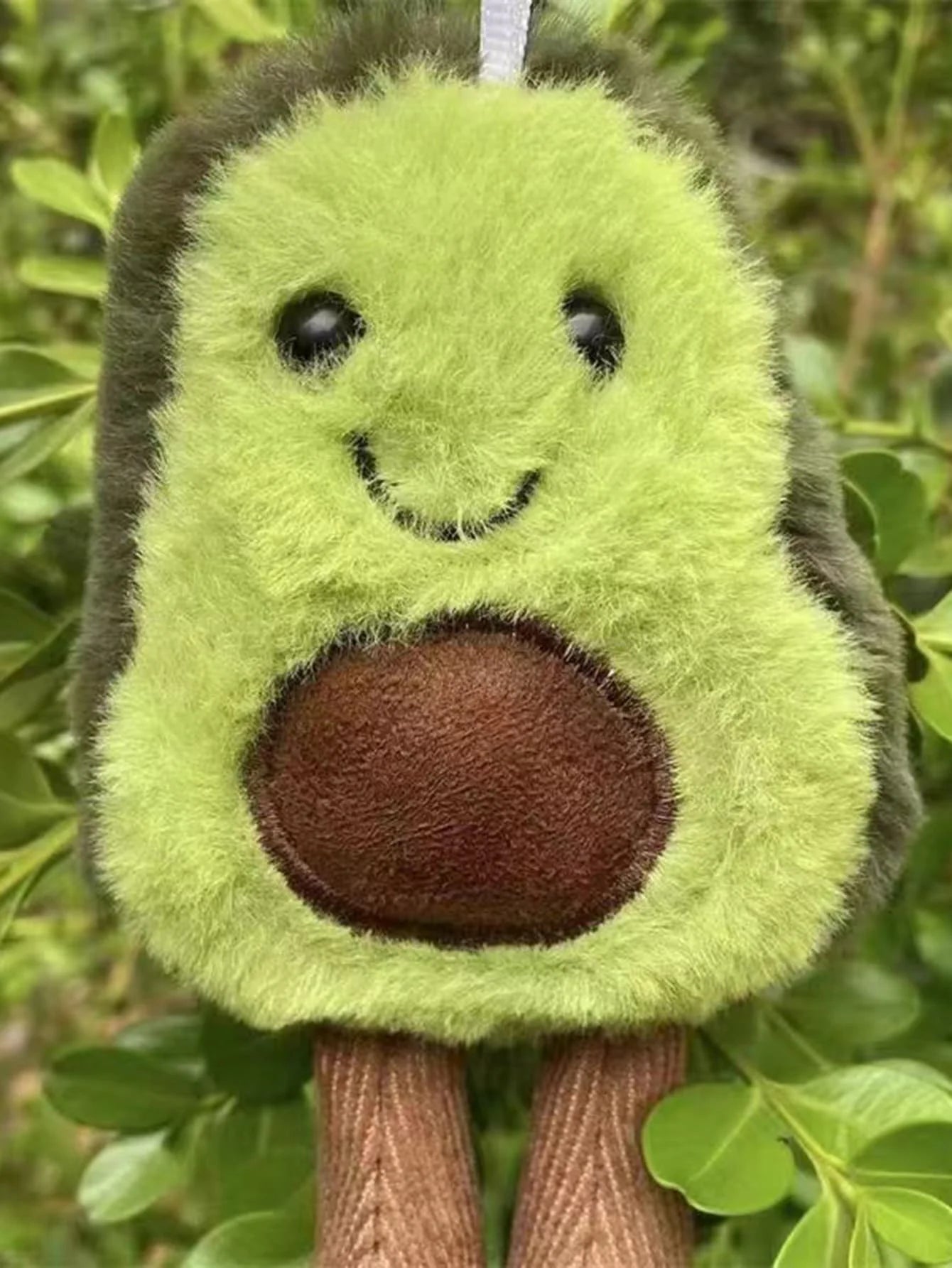 plush avocado pet toy