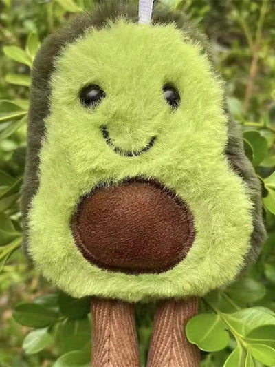 plush avocado pet toy