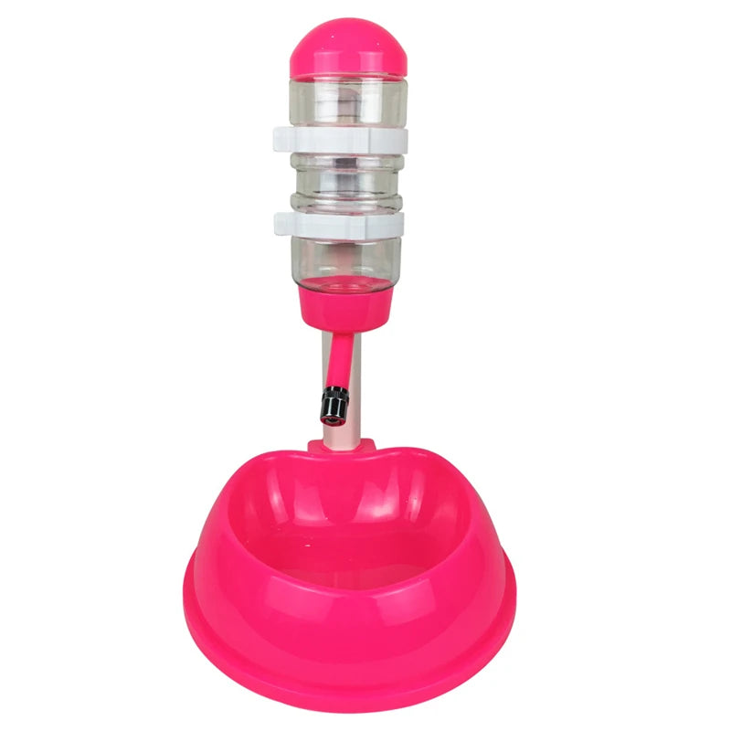 Liftable dog water bowl