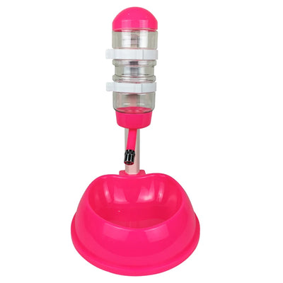 Liftable dog water bowl