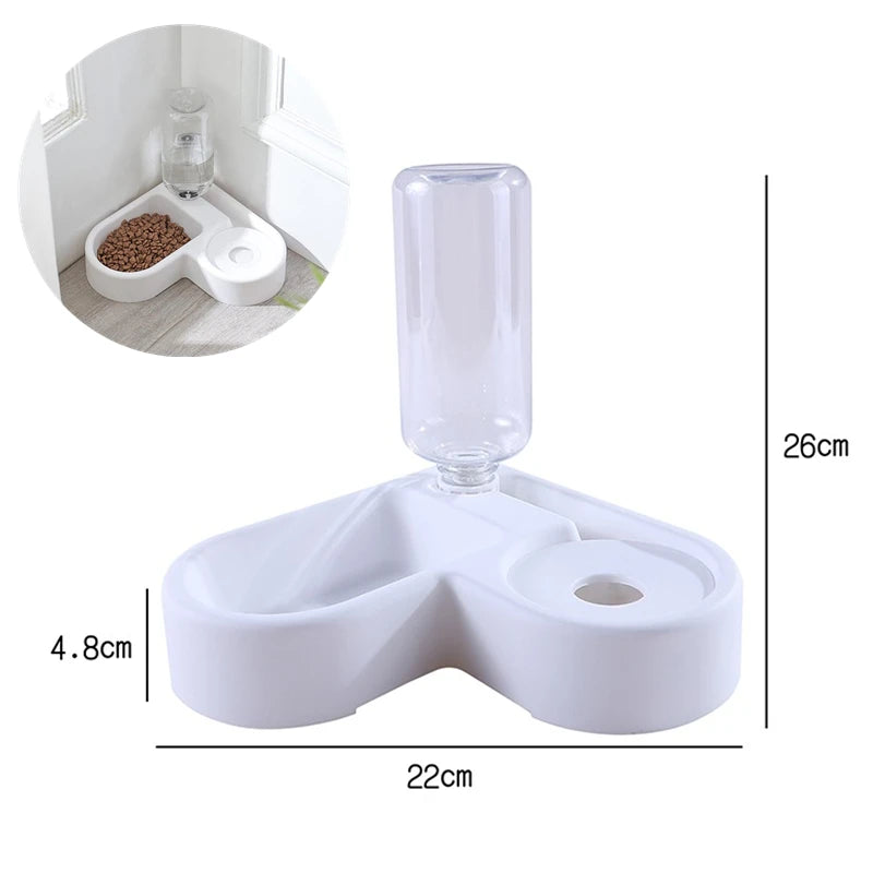 Liftable dog water bowl