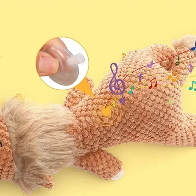 Large breed interactive squeak toys