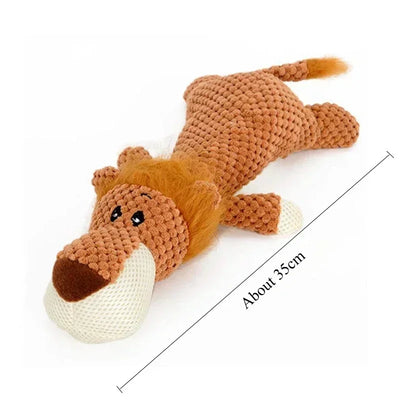 Large breed interactive squeak toys