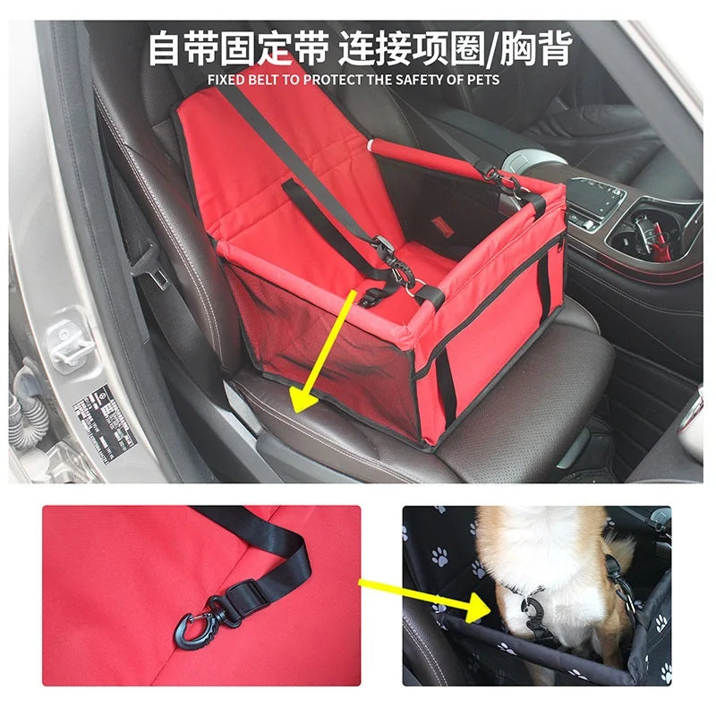 Car Seat Foldable Dog Bed